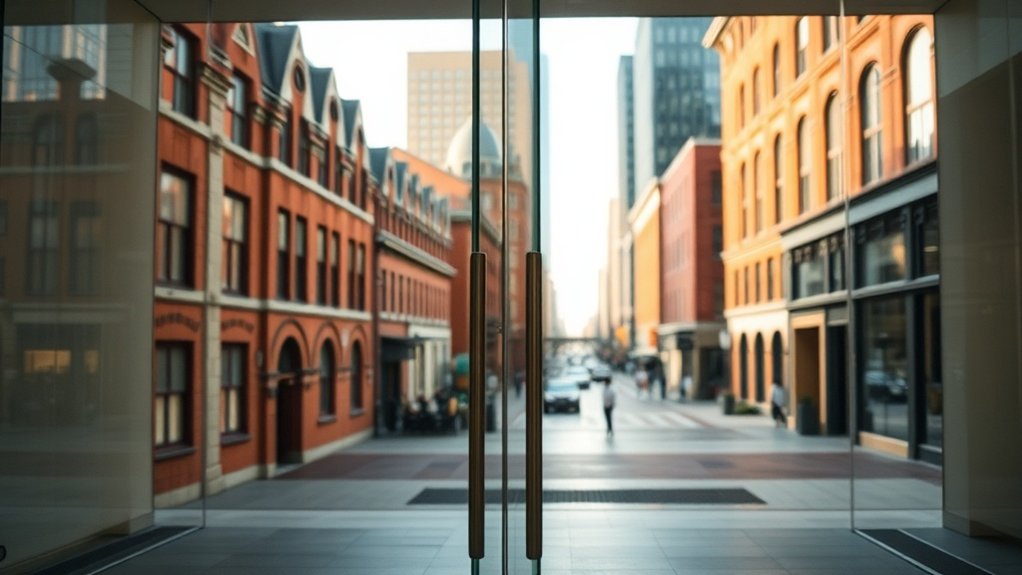 Glass Doors Canbury