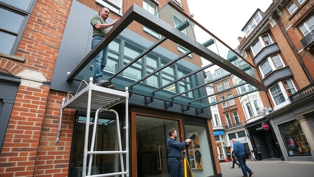Shopfront Canopy Kingston upon Thames
